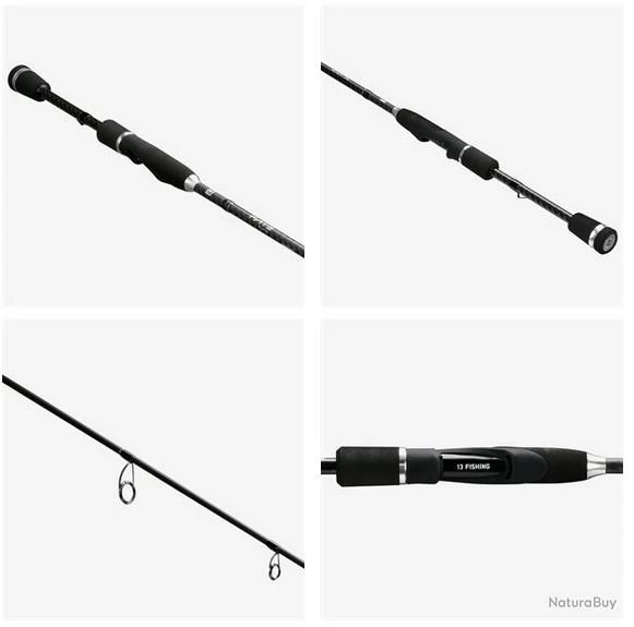 CANNE 13 FISHING FATE BLACK SPIN 2m13 L (light) 3-15gr 1 CANNE 13 FISHING FATE BLACK SPIN 2m13 L (light) 3-15gr