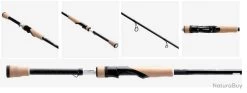 CANNE 13 FISHING OMEN BLACK SPIN 2m44 MH (medium Heavy)