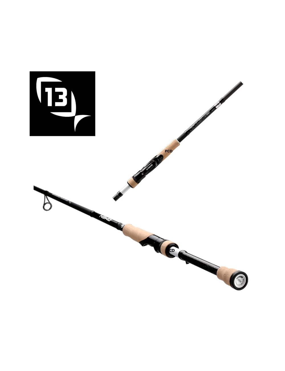 CANNE SPINNING 13 FISHING OMEN BLACK 8'0" 2M44 10-30G 2 CANNE SPINNING 13 FISHING OMEN BLACK 8'0" 2M44 10-30G – Image 2