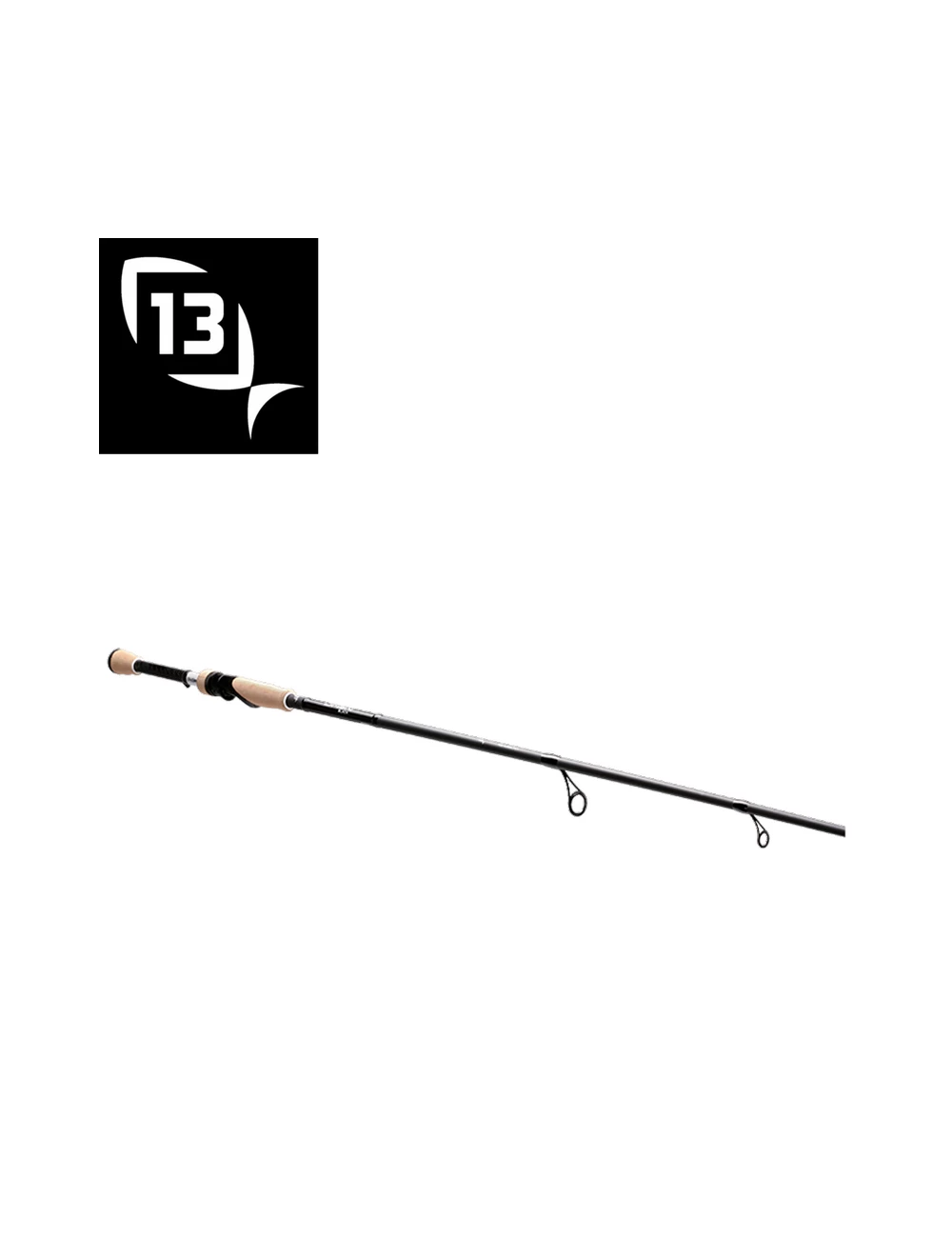 CANNE SPINNING 13 FISHING OMEN BLACK 8'0" 2M44 10-30G 3 CANNE SPINNING 13 FISHING OMEN BLACK 8'0" 2M44 10-30G – Image 3