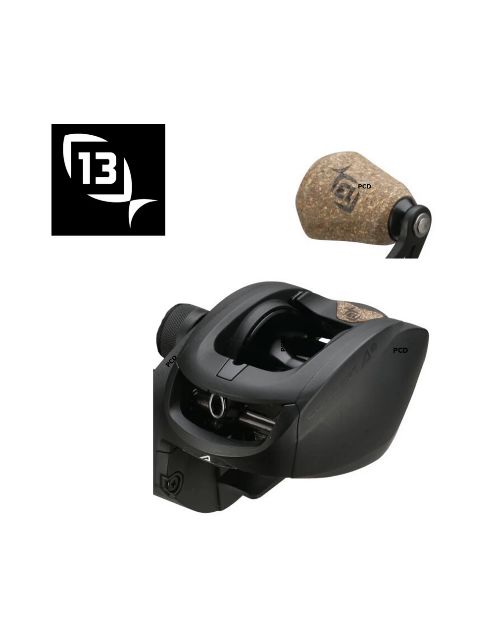 MOULINET CASTING 13 FISHING CONCEPT A2 6.8 LH DROITIER 2 MOULINET CASTING 13 FISHING CONCEPT A2 6.8 LH DROITIER – Image 2