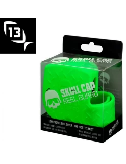 PROTEGE MOULINET 13 FISHING SKULL CAP LIME -13 Fishing | FR protege moulinet 13 fishing skull cap lime 4